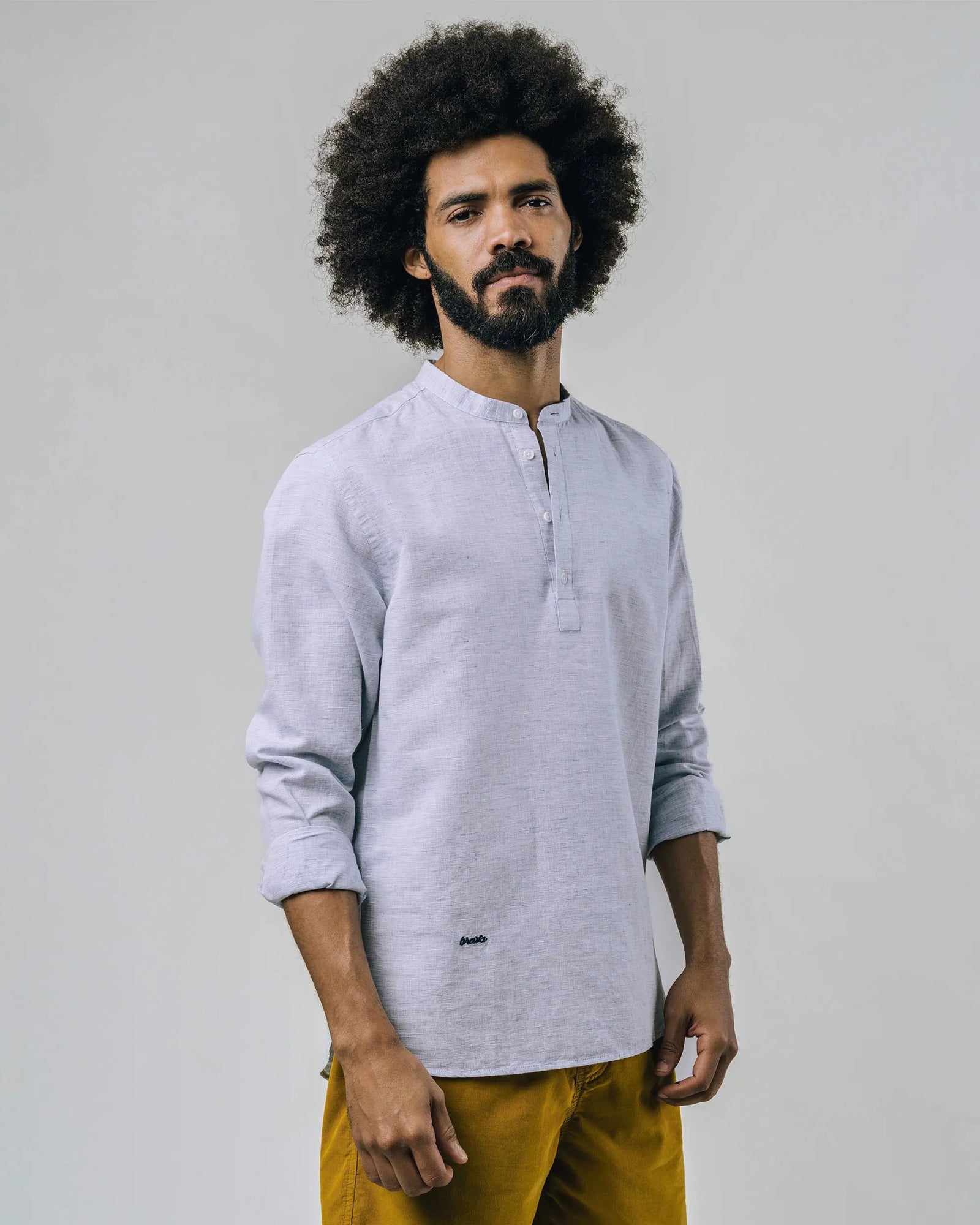 Slub Henley Shirt