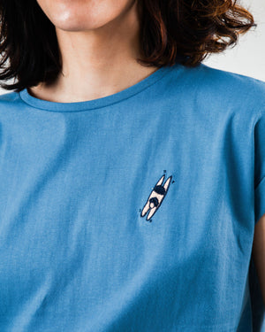 Just Swim Scoop Tee Cloud