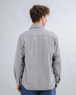 Corduroy Overshirt Grey