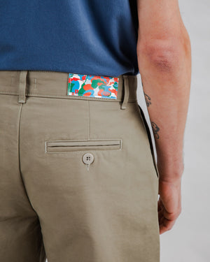 Sobremesa Pleated Pants Kakhi