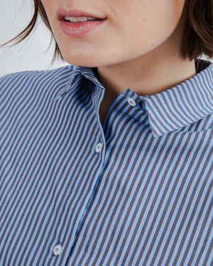 Oversize Stripes Gum Shirt