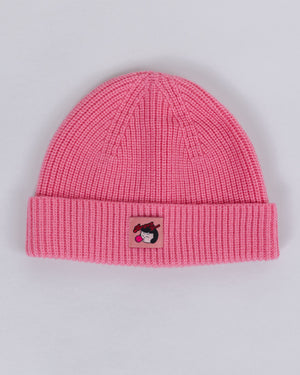 Wool Beanie Pink