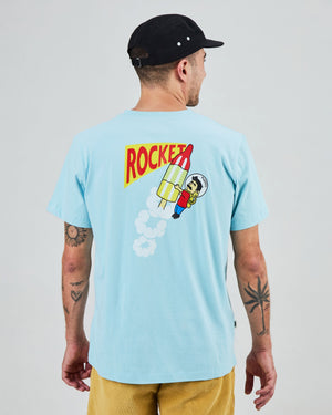 Rocket Icecream T-Shirt Blue