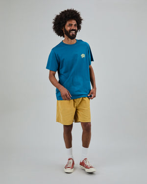 Asis Percales Crocodylus T-Shirt Blue