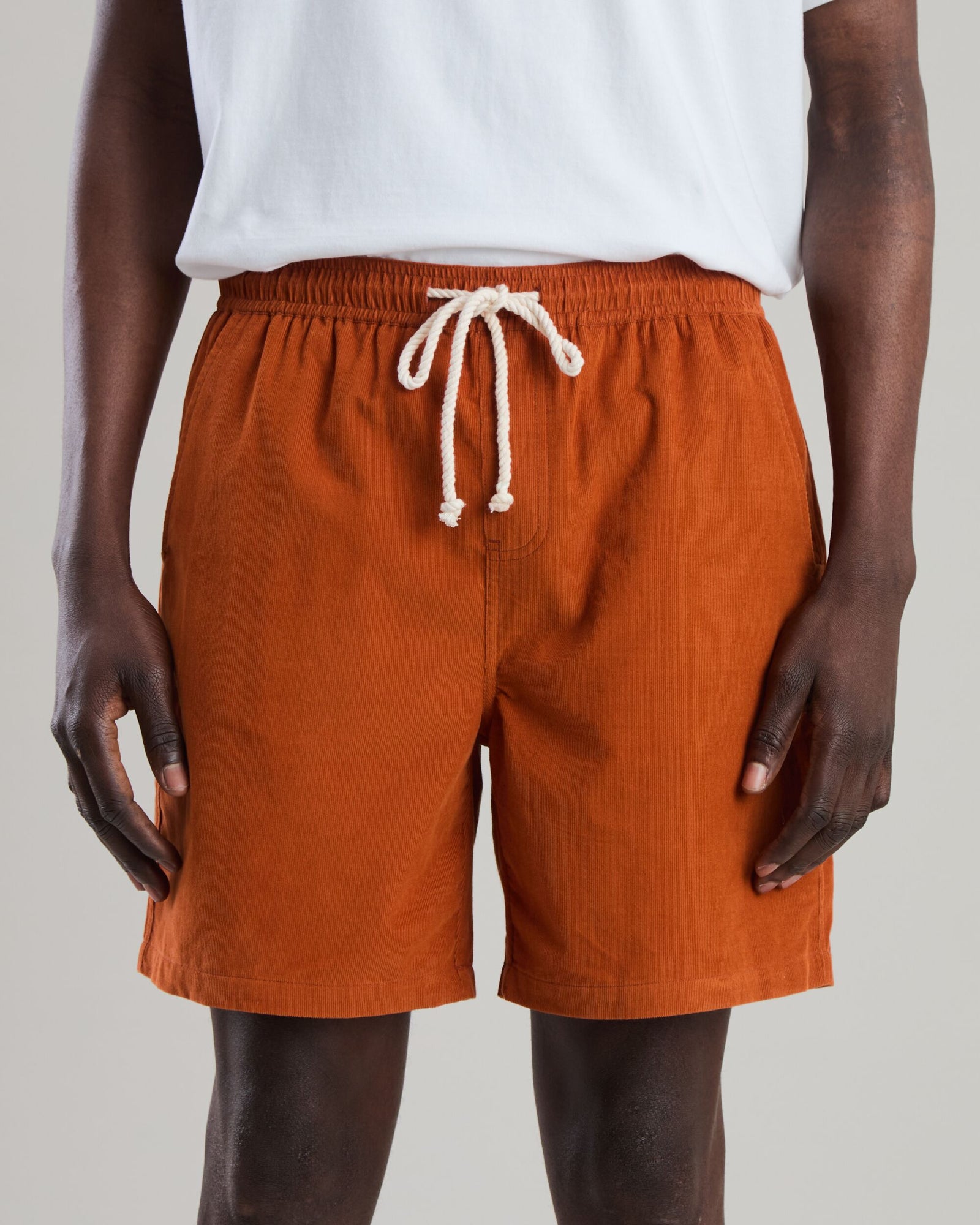 Baby Cord Shorts Copper