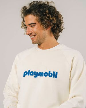 Playmobil Logo Sweatshirt Ecru