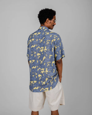 Juan Diaz Faes Aloha Shirt Saltapraos Lemon