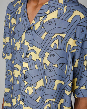 Juan Diaz Faes Aloha Shirt Saltapraos Lemon