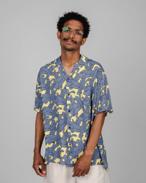 Juan Diaz Faes Aloha Shirt Saltapraos Lemon
