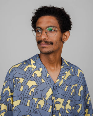 Juan Diaz Faes Aloha Shirt Saltapraos Lemon