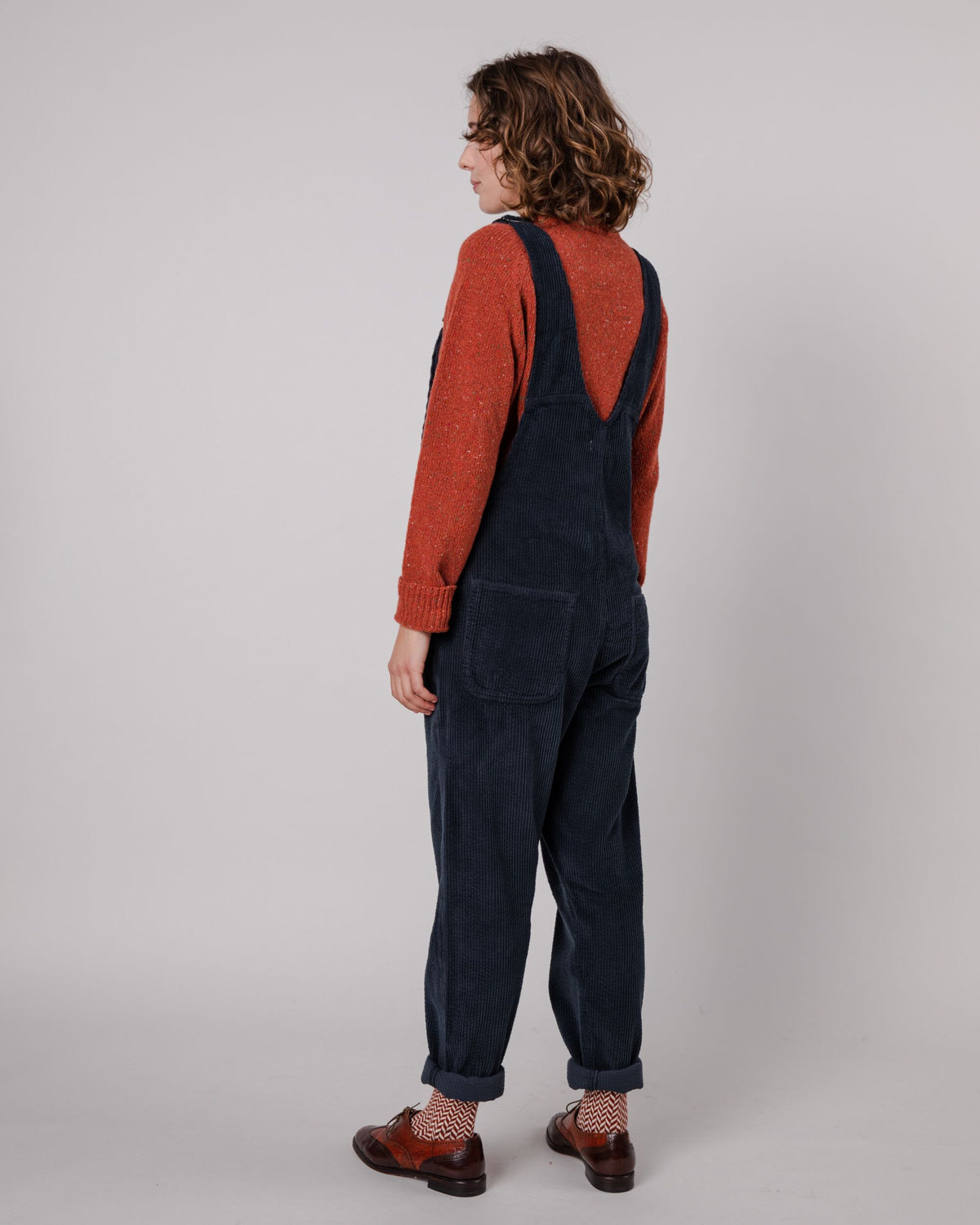 Workwear Corduroy Overall Navy