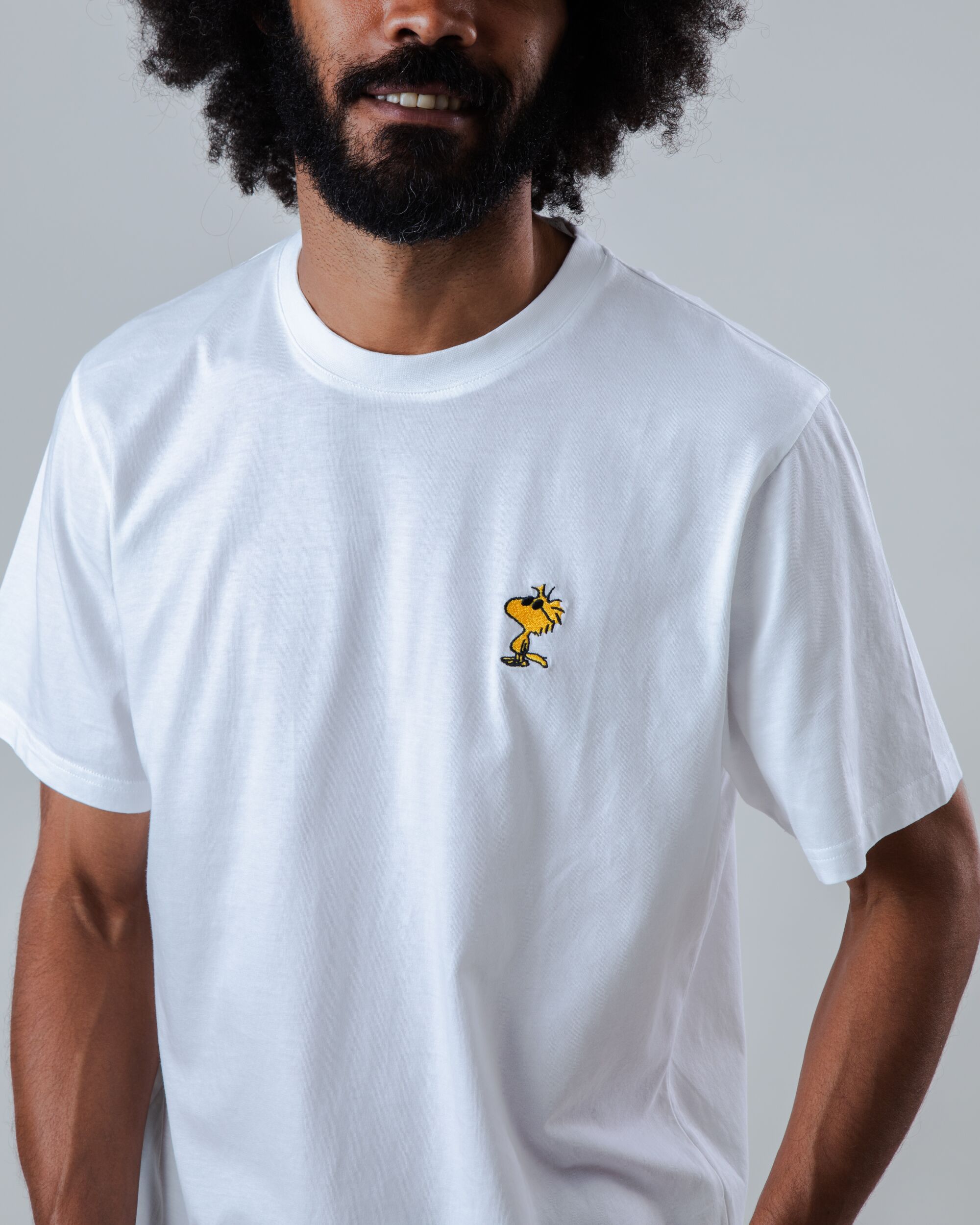 Peanuts Sunny Woodstock T-Shirt White