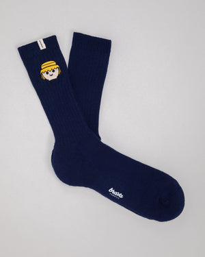 Playmobil Ribbed Socks Navy