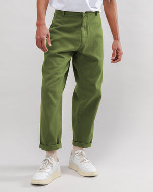 Carpenter Cotton Twill Pants Green