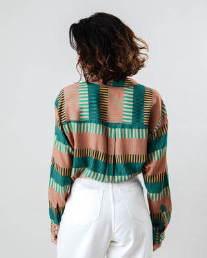 Atlantic Prnited Blouse