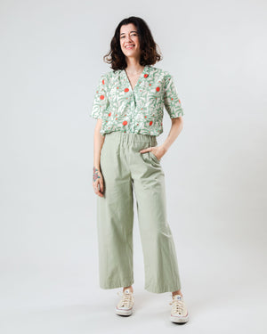 Ola de Calor Aloha Blouse Light Green