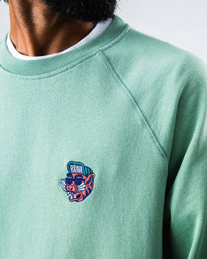 Asis Percales Tigris Sweatshirt Green