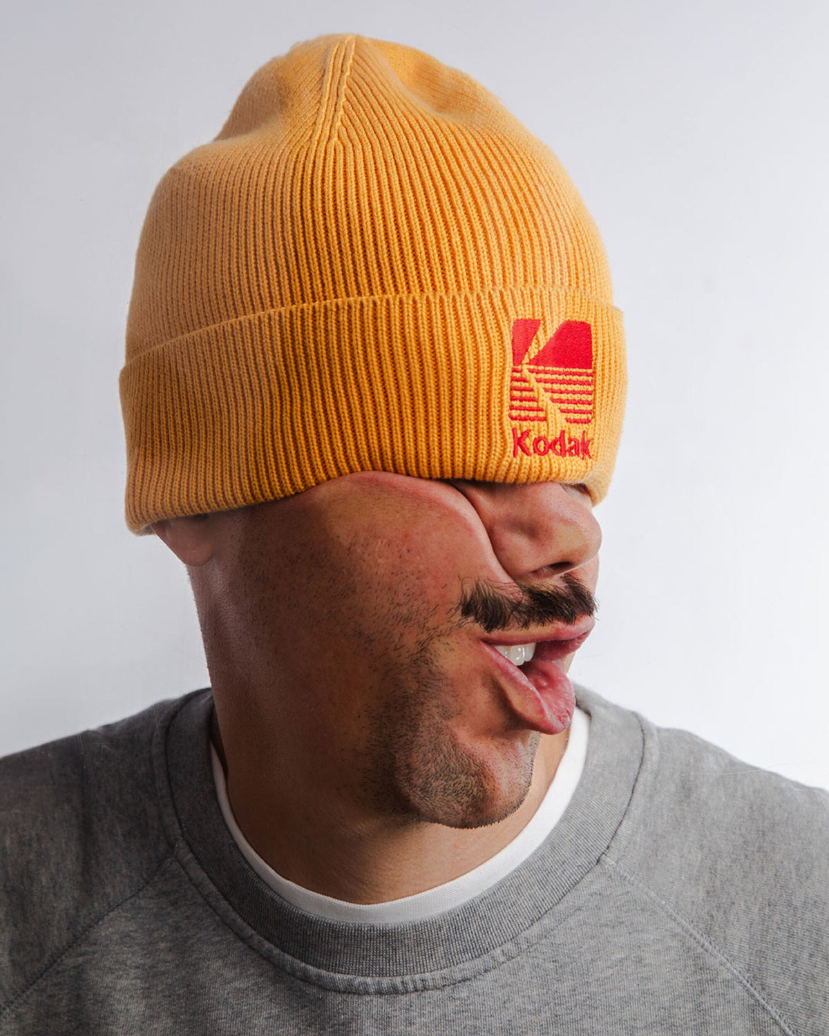 Kodak Logo Beanie Yellow