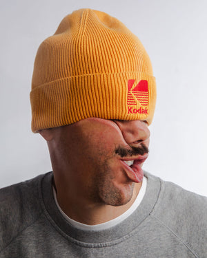 Kodak Logo Beanie Yellow