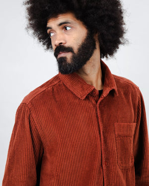 Corduroy Overshirt Copper