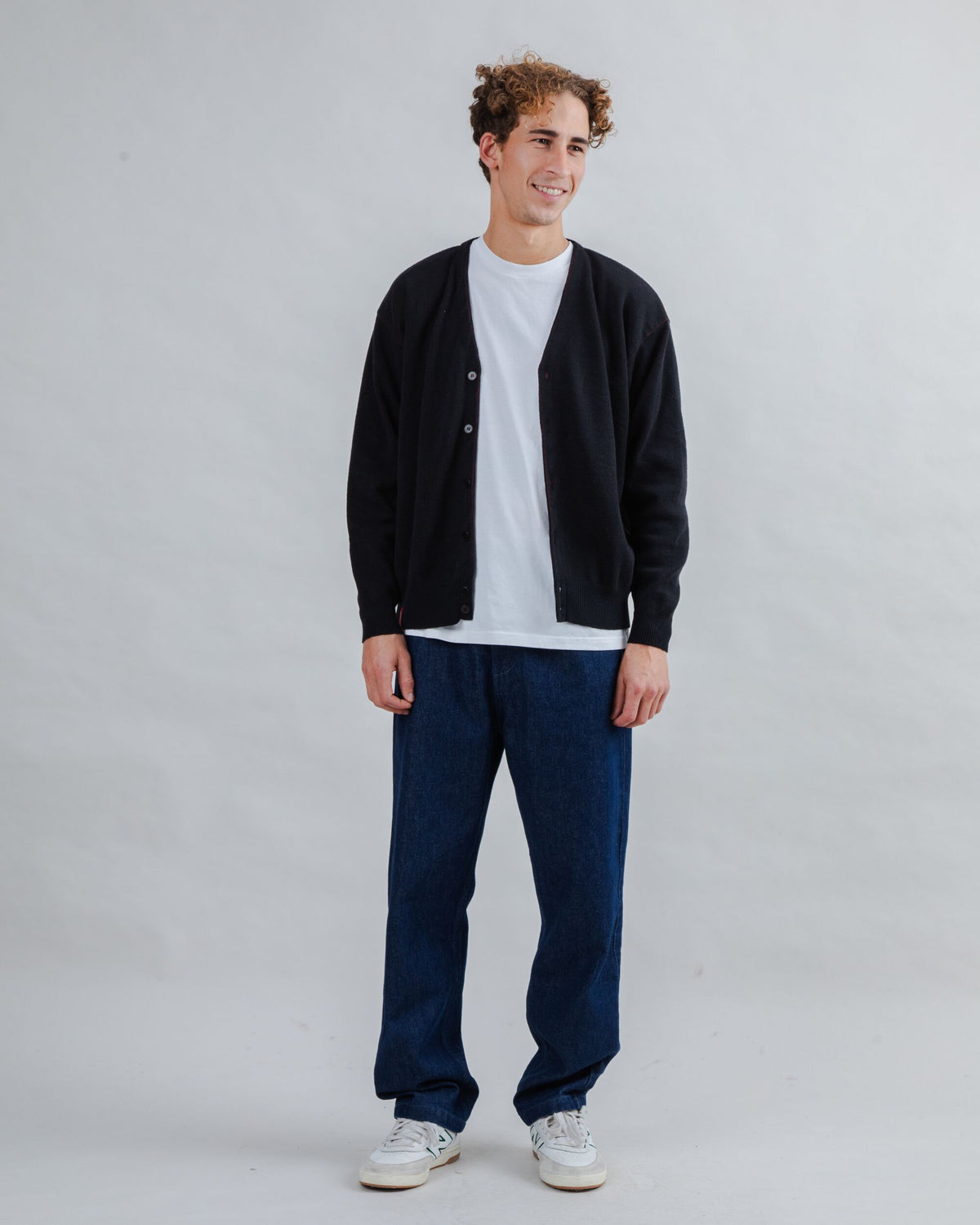 Atari Cardigan Logo Jacquard