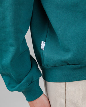 Peanuts Records Polo Sweatshirt Green