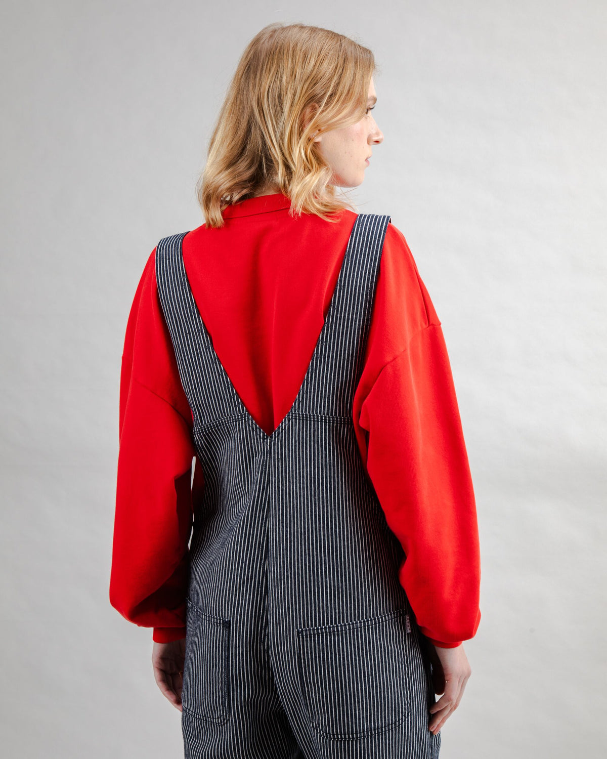 Denim Stripes Overall