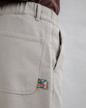 Loose Relaxed Pants Beige