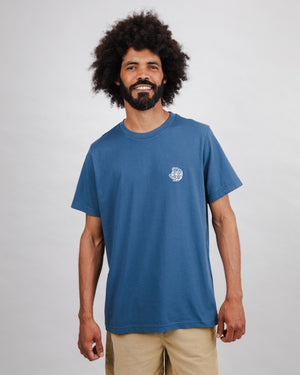 Asis Percales Tigris Regular T-Shirt Blue