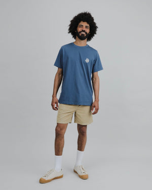 Asis Percales Tigris Regular T-Shirt Blue