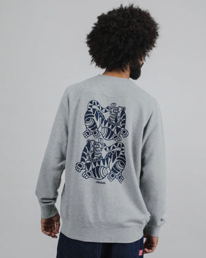 Asis Percales Tigris Sweatshirt Grey