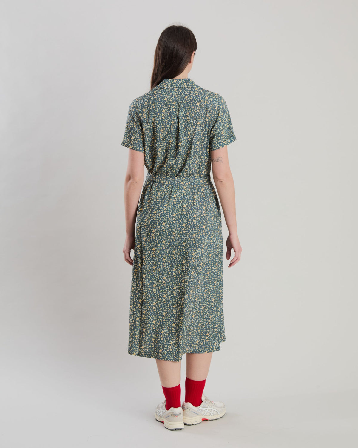 Peanuts Woodstock Long Dress Navy