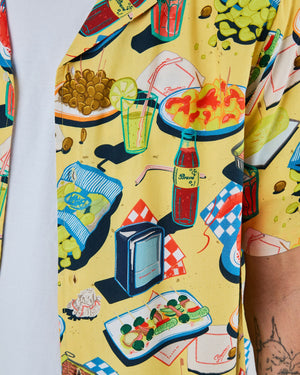 Chiringuito Aloha Shirt Yellow