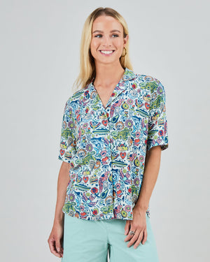 This is Asis Aloha Blouse