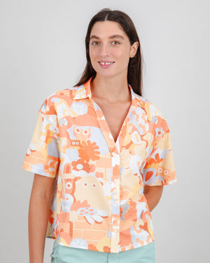 Geco Friends Oversize Cropped Blouse