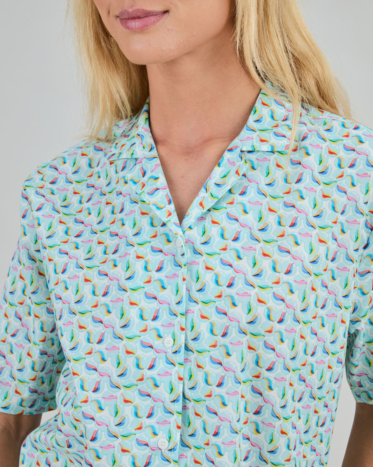 Marbles Aloha Blouse White