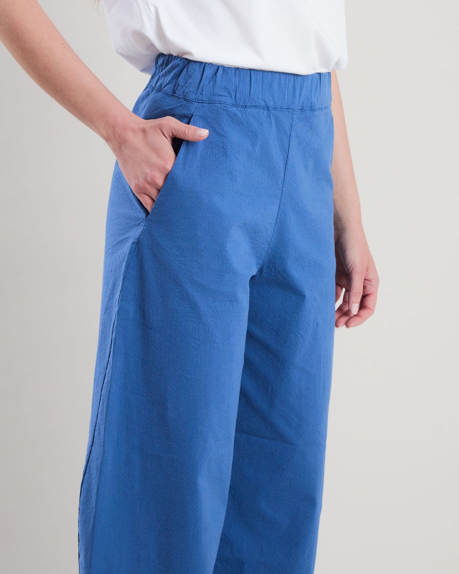 Picnic Oversize Pants Blue