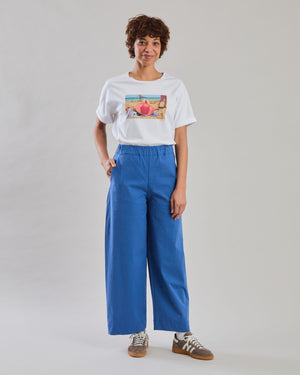 Picnic Oversize Pants Blue