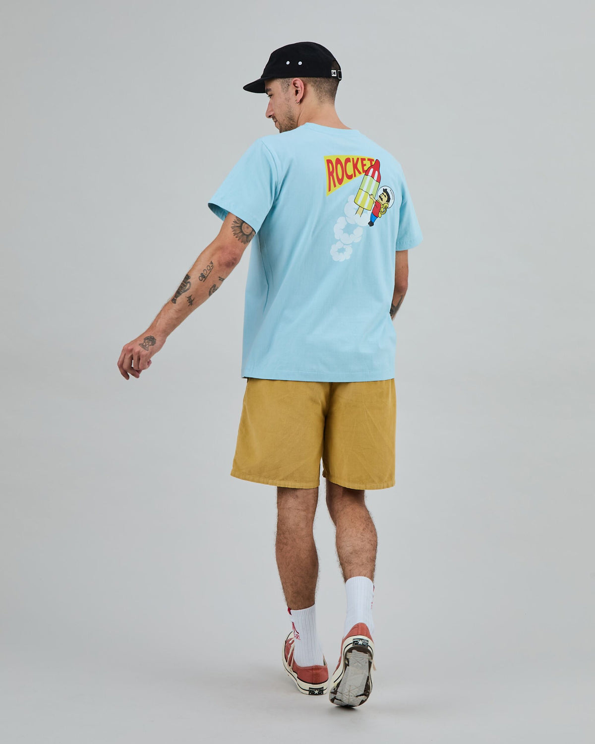 Rocket Icecream T-Shirt Blue