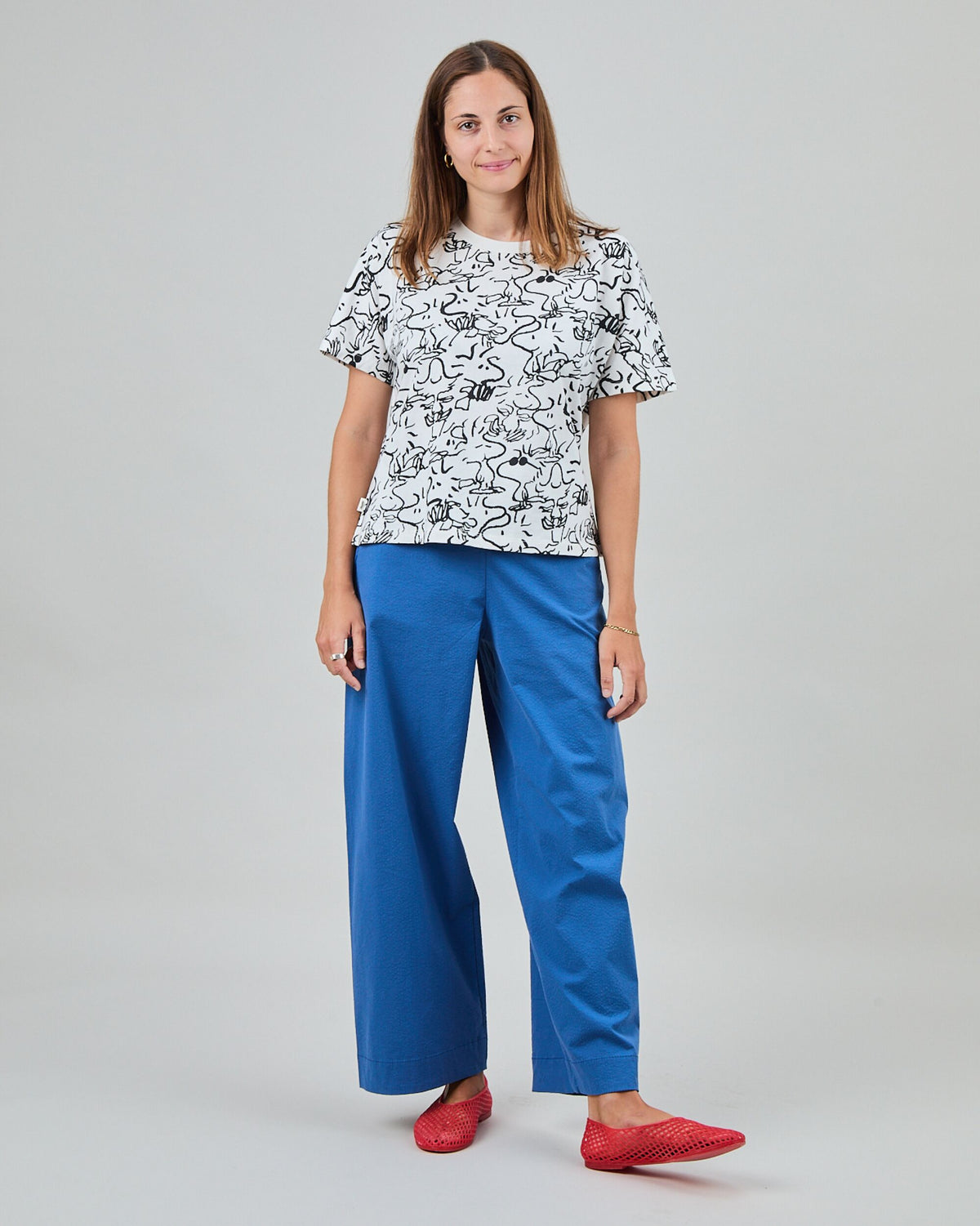 Peanuts Woodstock Oversize Tee White