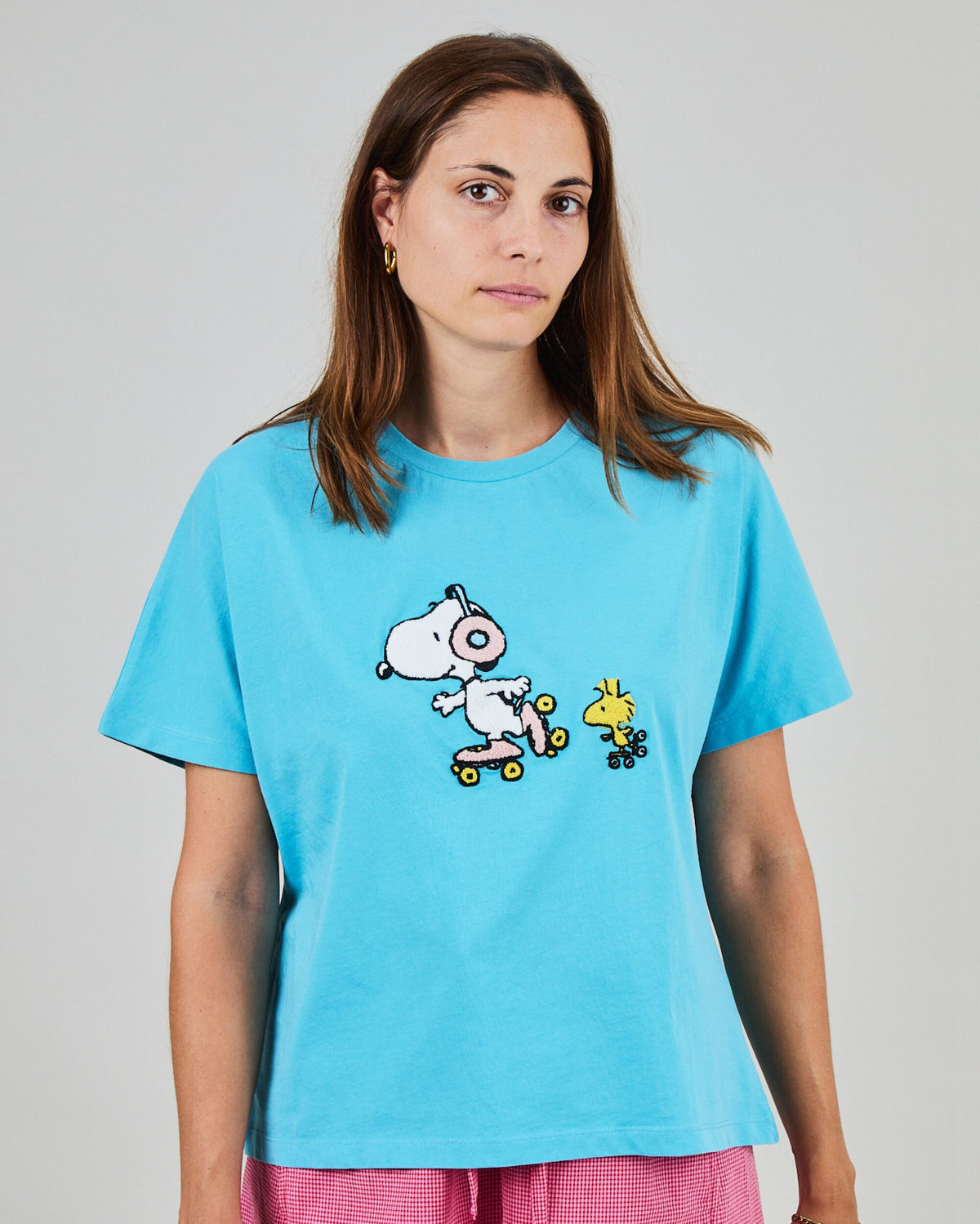 Peanuts Roller Oversize Tee Blue