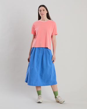Terry oversize Tee Peach