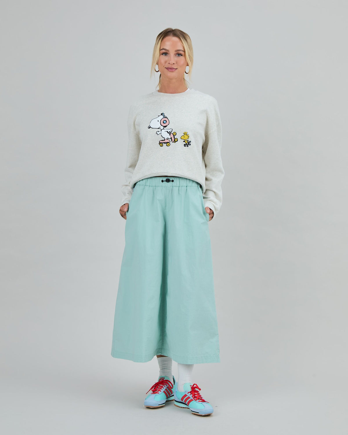 Peanuts Roller Sweatshirt Ecru