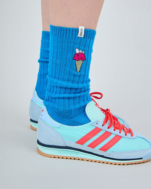 Peanuts Gelato Socks Blue
