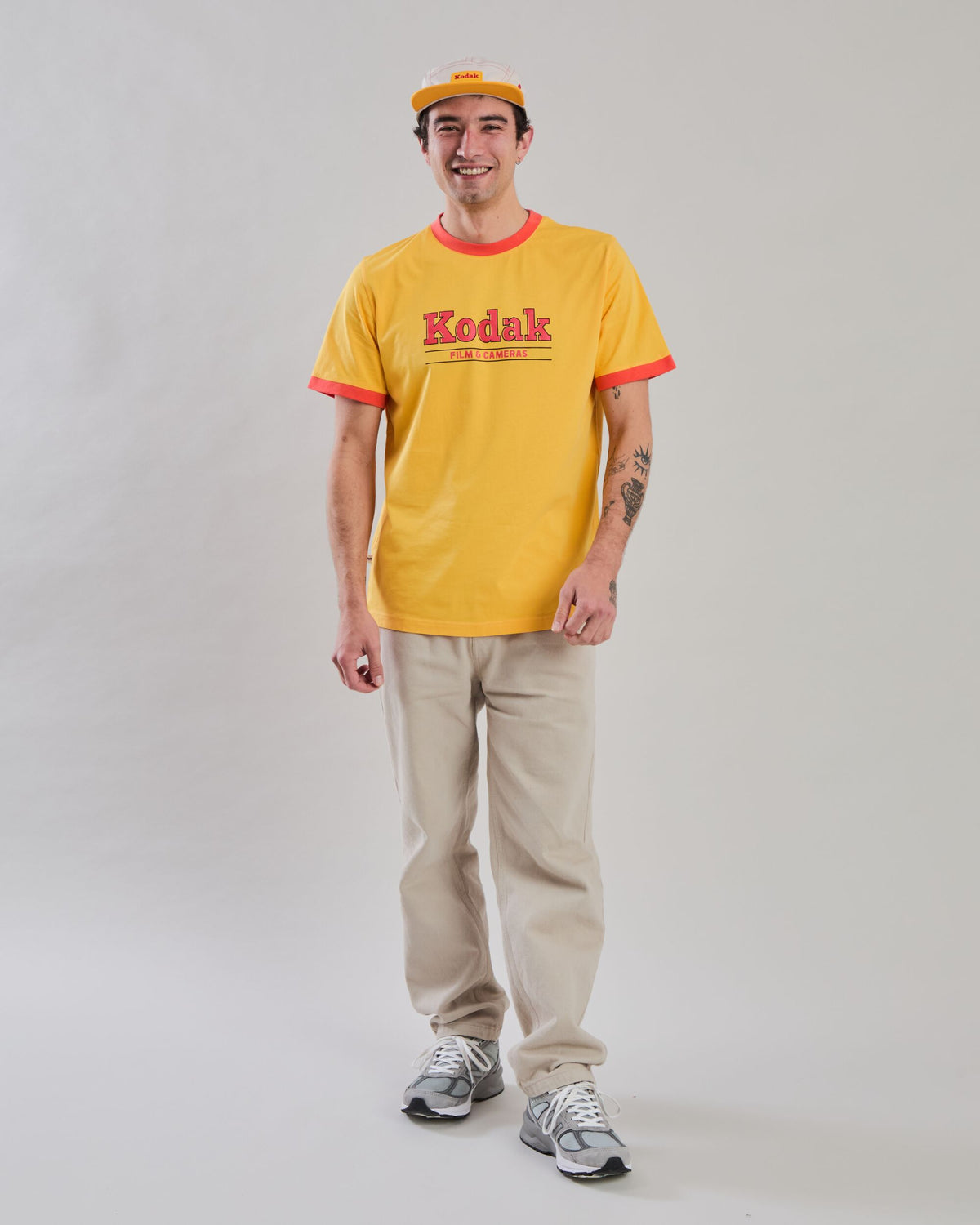 Kodak Retro FIlm Tshirt Yellow