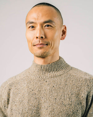 Sweater Perkins Neck Ecru