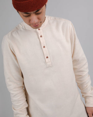 Nuuk Mao Polo Shirt Ecru