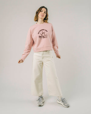 Extreme Life Cropped Sweatshirt Glassé