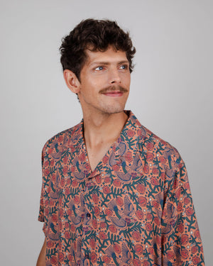Asis Percales Passerine Aloha Shirt Coiro