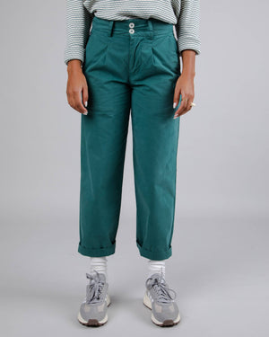 Kale Pleated Pants